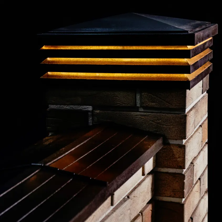 Фото 2 Колпаки Bona Черные с подсветкой